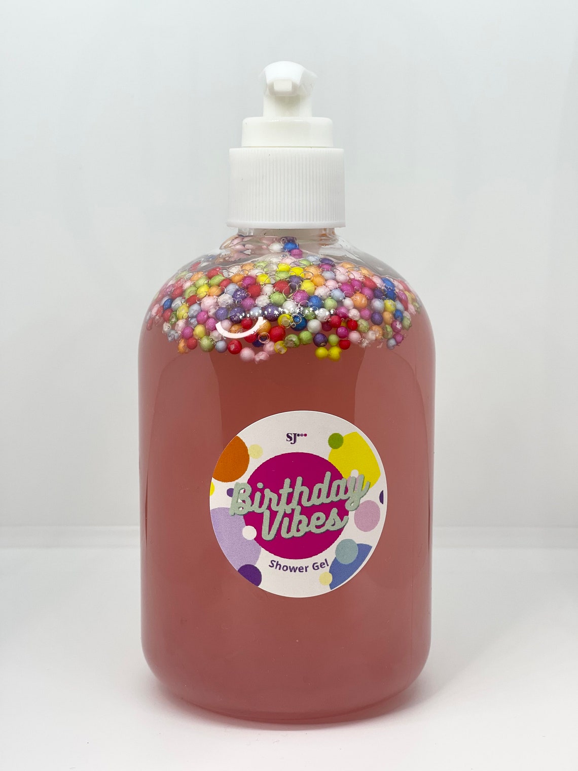 Birthday Vibes Shower Gel Body Wash Vegan Shower Gel Etsy