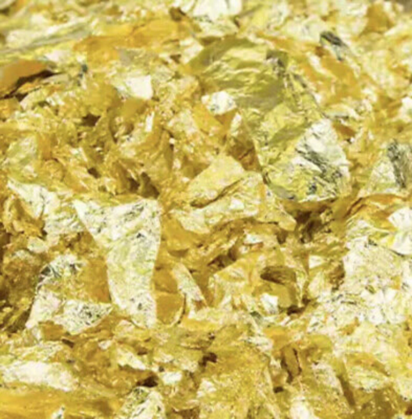 Edible 24K Gold Leaf Flakes. Decorate Your Candle Weddings Etsy