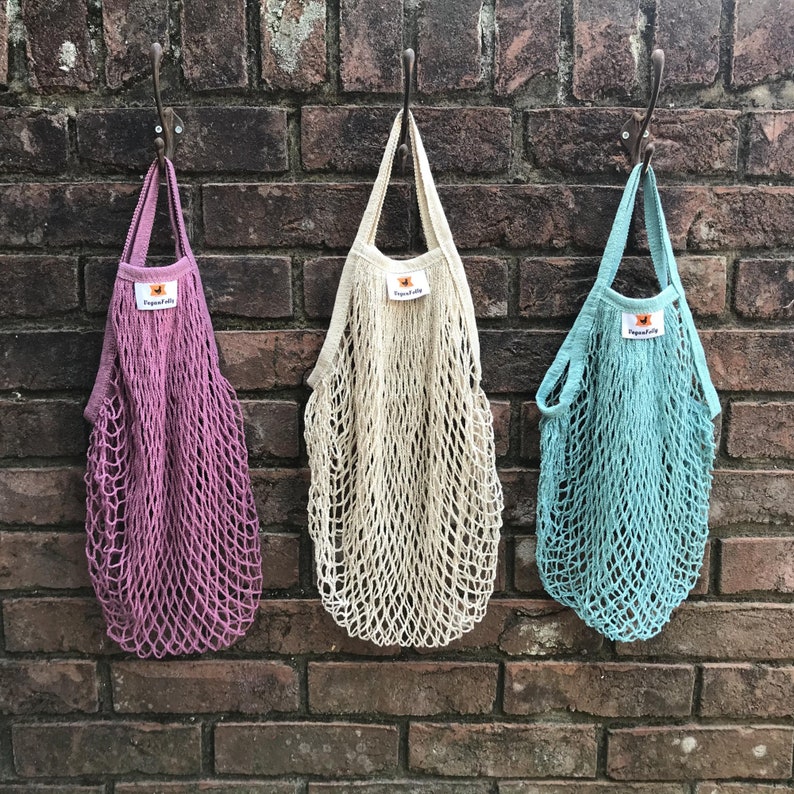 Mesh String Market Bag Etsy