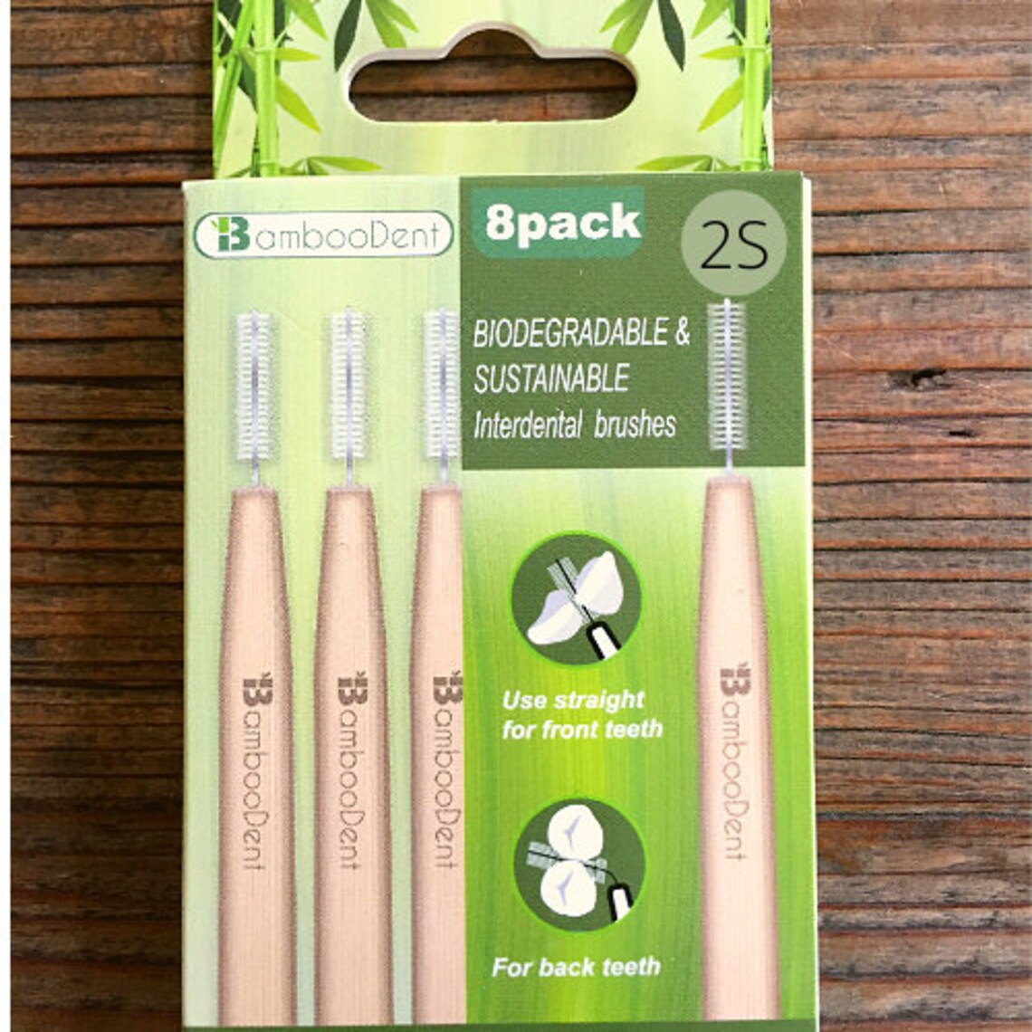 Bamboo Interdental Brushes Etsy