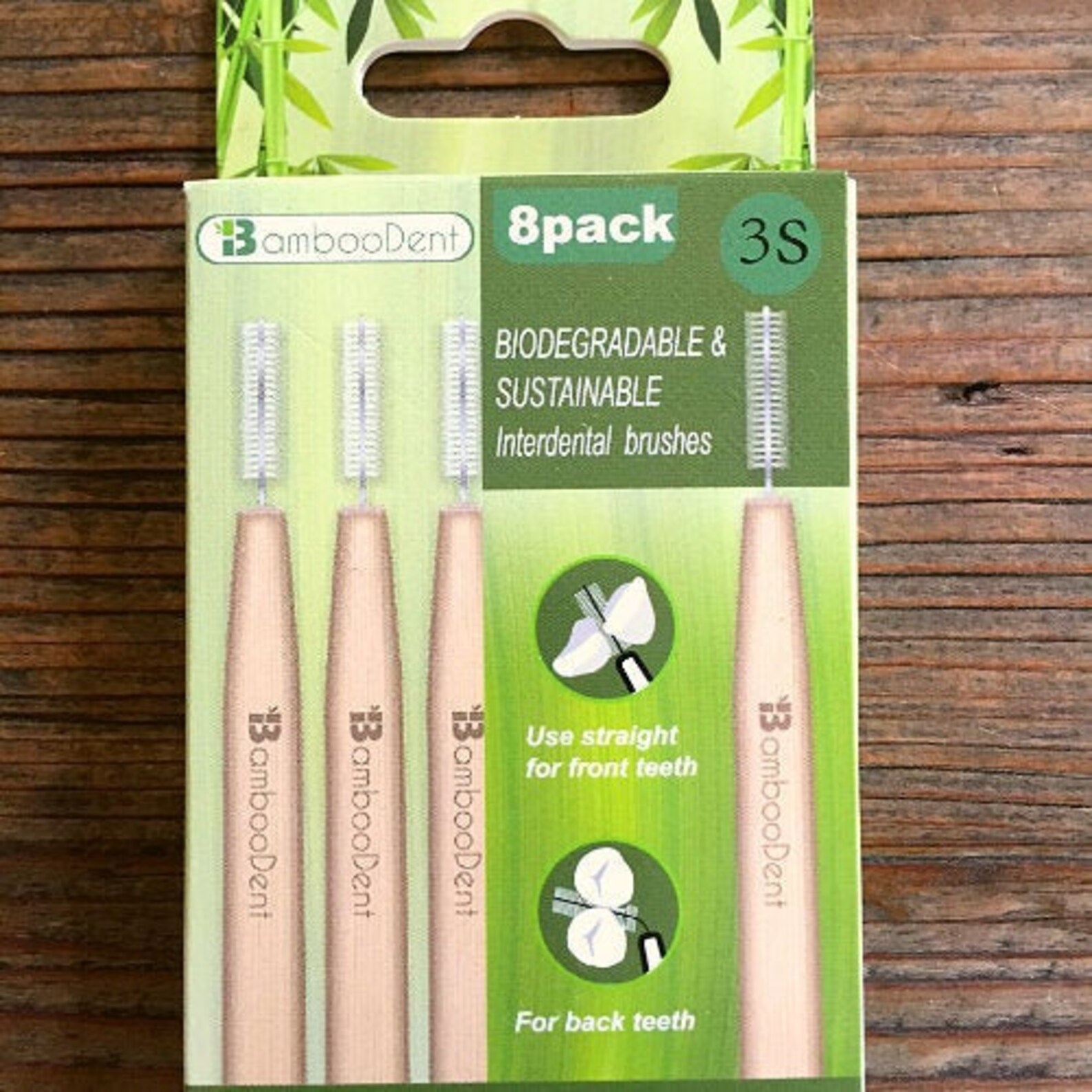 Bamboo Interdental Brushes Etsy