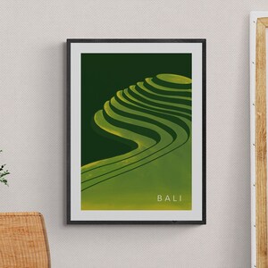 Bali Ubud Digital Painting Poster - Digital Download - JPG PNG