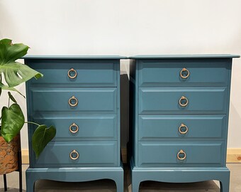 Teal on sale bedside table
