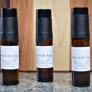 Natural Perfume Oils; Wind on the Ridge Perfume's "Spicy Orange"; 100% Natural Perfume; Essential Oil Perfume