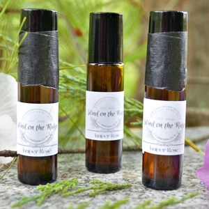 Natural Perfume Oil; Wind on the Ridge's "Juniper Rose"; 100% Natural Perfumes, Made with Essential Oils; Perfume Oil Roll-On