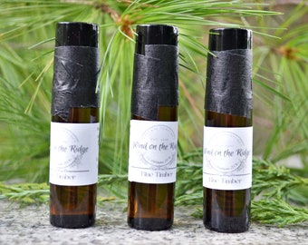 Blue Timber Natural Perfume: Woodsy Essential Oil Blend
