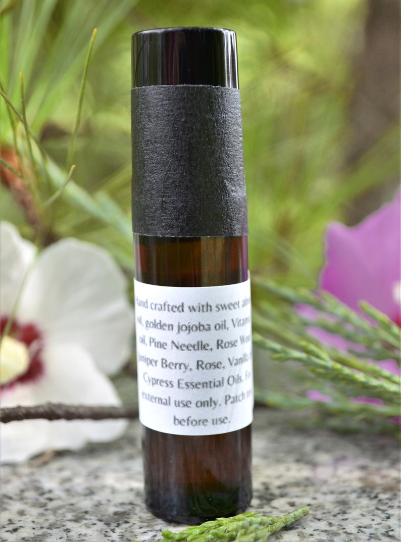 Natural Perfume Oil Wind on the Ridge's juniper Rose 100 Natural