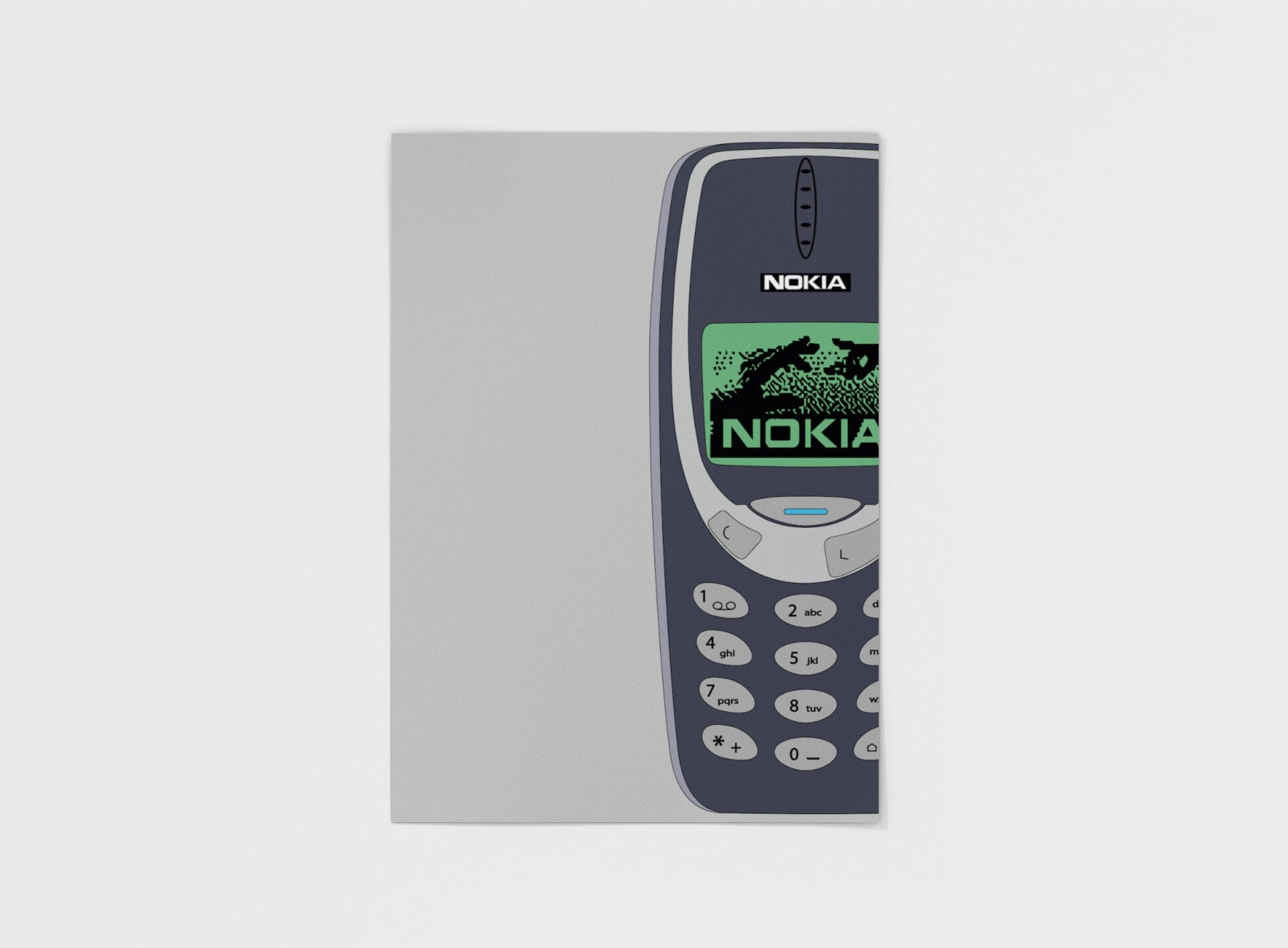 Snake Game Nokia 3310 Enamel Pin Brick Phone Enamel Pin 