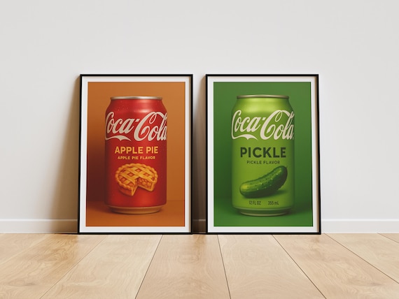 Cola Style | Coke Parody Poster | Apple Pie & Pickle | Funny Pop
