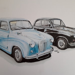 Baby Austins. A pair of A35 Baby Austins