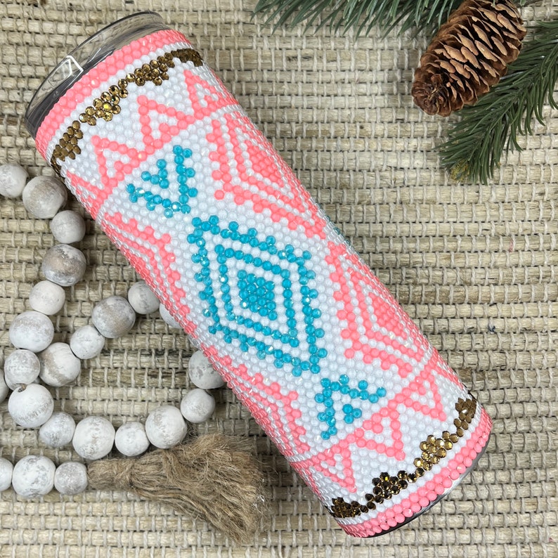 Aztec Rhinestone Template 48 Stones per Row SS20 - Etsy