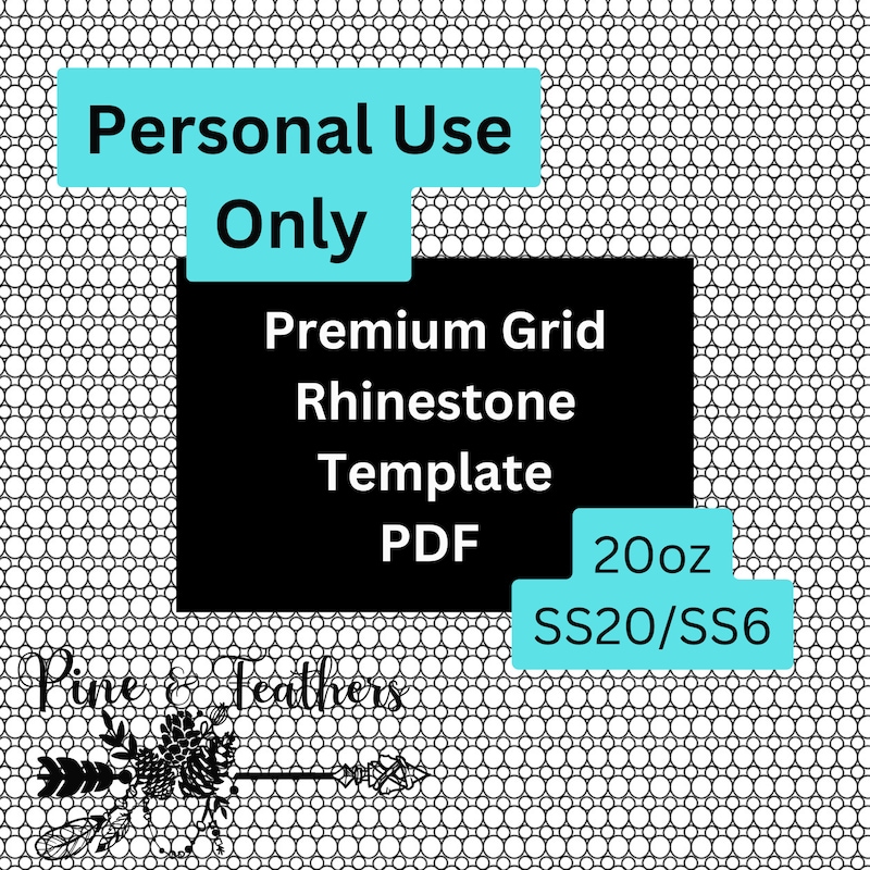 Rhinestone Templates - Etsy