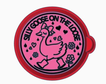 Silly Goose Freshie Silicone Mold, Freshie Bead Pouring Mold