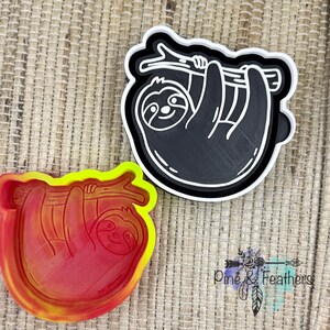 Sloth Silicone Mold, Freshie Bead Pouring Mold
