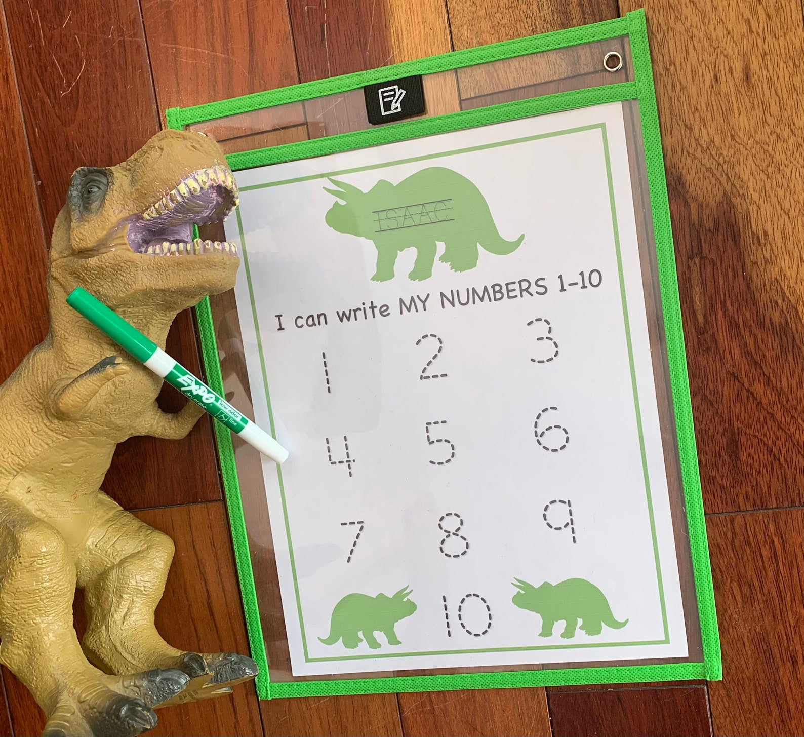 Personalized Tracing Worksheets Writing Name Numbers | Etsy