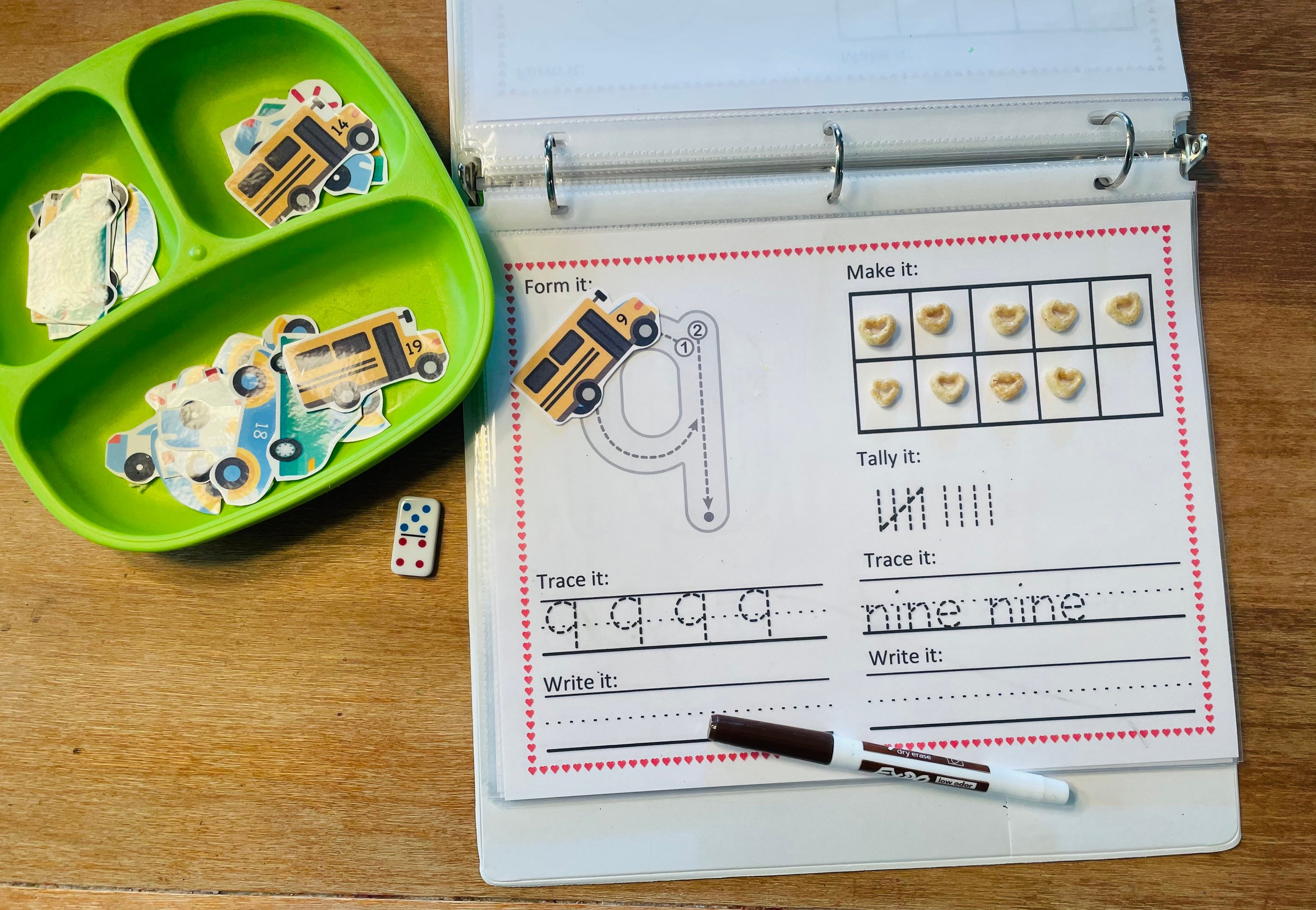 Number Formation 0 20 Workbook Number Sense Preschool Busy Binder