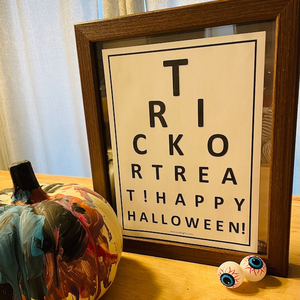 Personalized Snellen Eye Chart, Personalized Eye Test Chart, Doctor Party Decoration, Medical Theme Birthday, Custom Quote Eye Chart