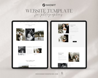 Showit Website Template, Photographer Website Template, Showit Website Template for Photographer, Photography Website, Showit Website Design