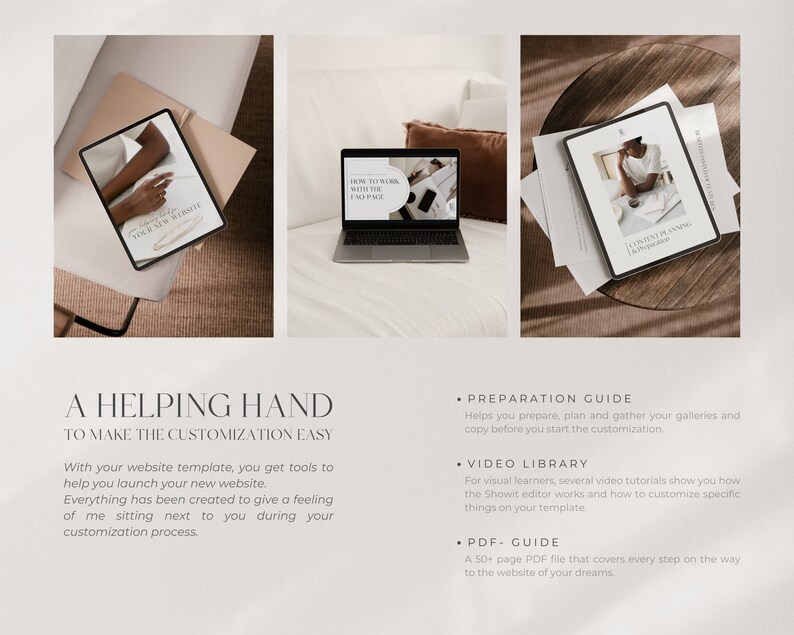 Showit Website Template for Photographers Family image 8