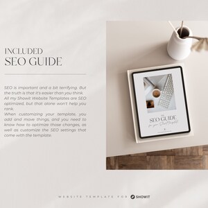 Showit Website Template for Photographers Wedding image 9