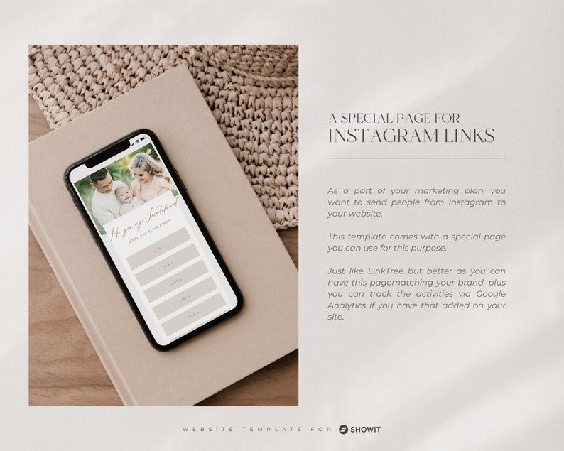 Showit Website Template for Photographers Family image 7