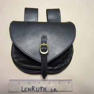 leather belt pouch