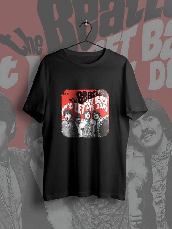 The Beatles Get Back Digital Printed Unisex Tshirt | Etsy