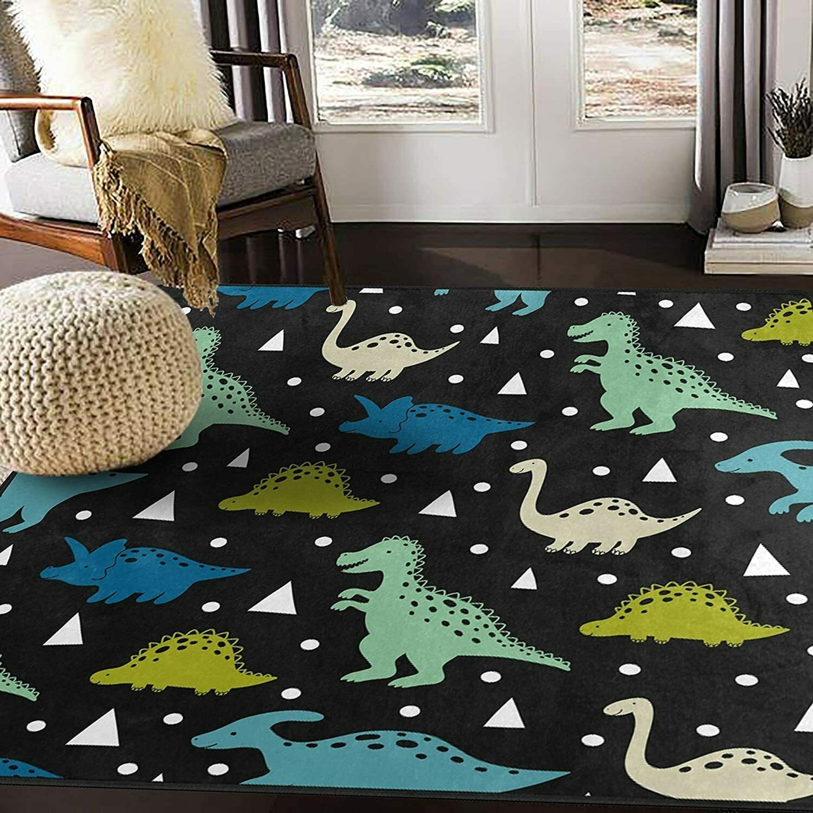 Dinosaurs Rug Rug Decorative Floor Mat Carpet Rug Carpet Rug Etsy