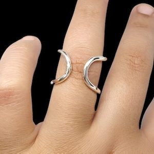 Arthritis ring for lateral deviation, Adjustable brass, bronze, titanium or silver splint ring, Mallet finger and EDS brace