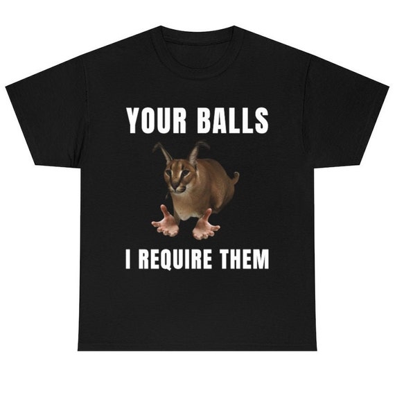 Big Floppa Cat Meme Your Balls I Require Them Cat in the 