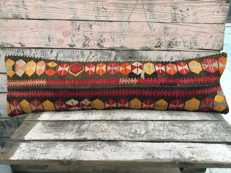 Kilim pillowVintage Turkish kilim Pillowcase lumbar pillow