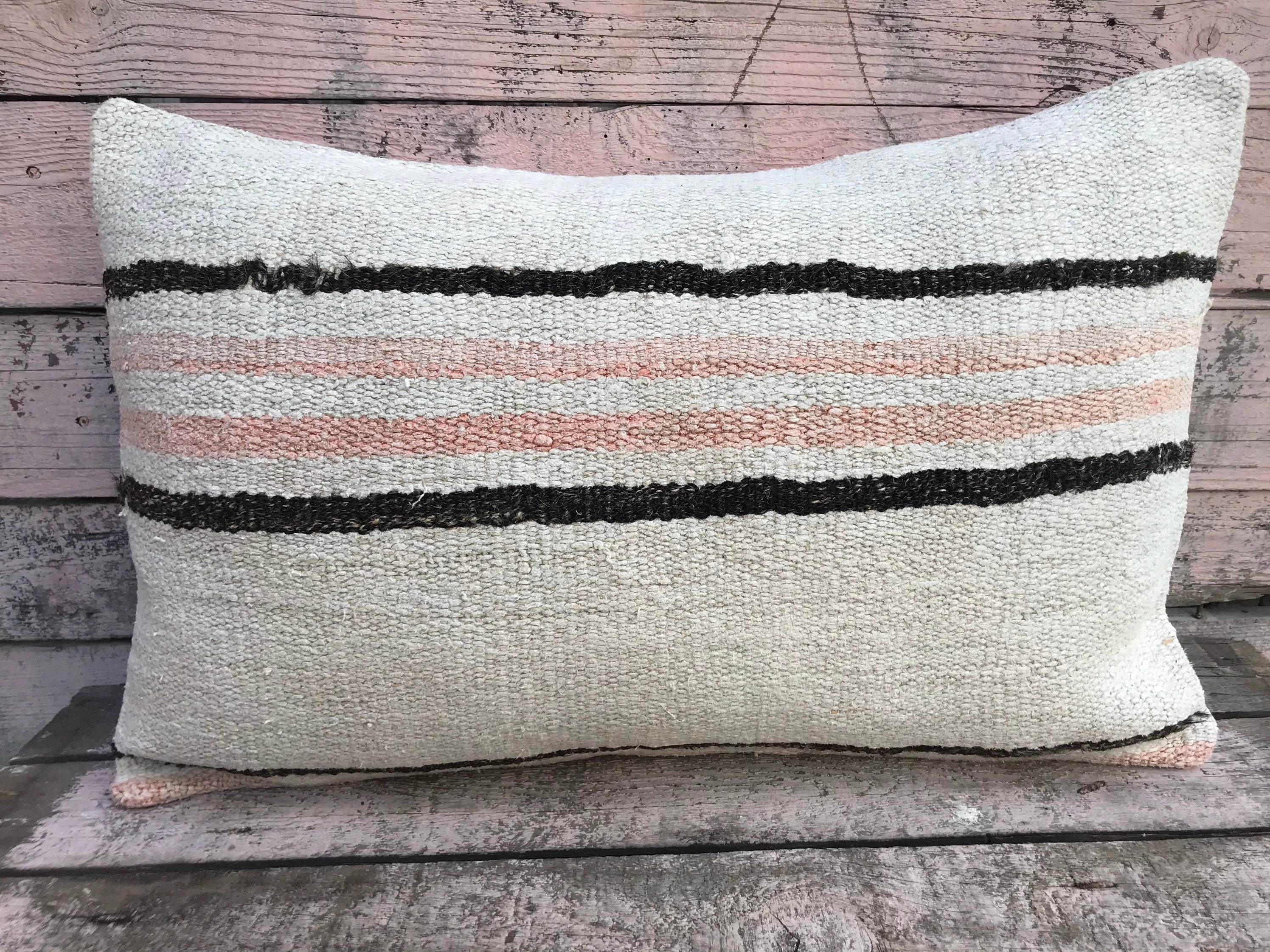 Turkish Pillow Cover/vintage Turkish Anatolian Rectangular Etsy UK