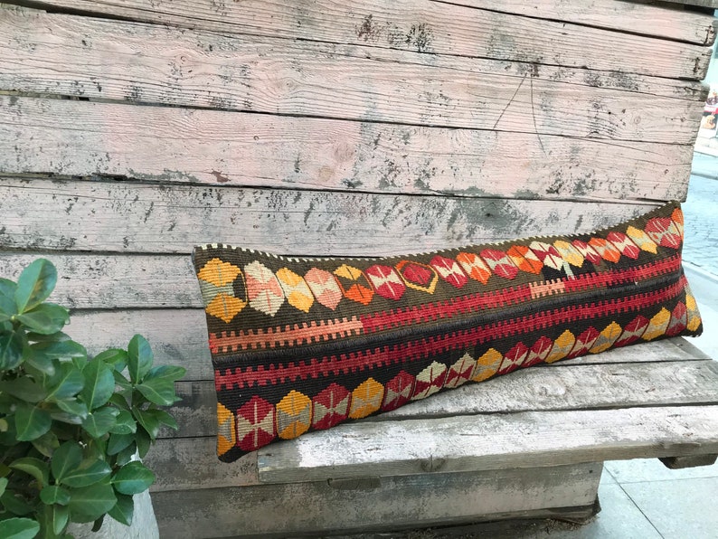 Kilim pillowVintage Turkish kilim Pillowcase lumbar pillow
