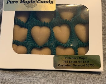 1/4 pd maple candy hearts