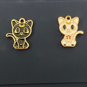 Sailor moon guardian cat charm
