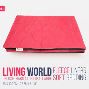 Guineapet Liner for LIVING WORLD enclosure. Pet bedding for Guinea Pigs, Rabbits, Chinchillas, Hedgehogs, and other small pets