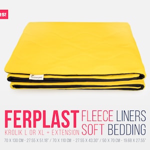 Guineapet Liner for FERPLAST KROLIK enclosure. Two liners. Pet bedding for Guinea Pigs, Rabbits, Chinchillas, Hedgehog, and other small pets