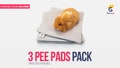 Guineapet 3 Fleece Pee Pads Pack. Pet bedding for Guinea Pigs, Rabbits, Chinchillas, Hedgehogs, and other small pets product logo