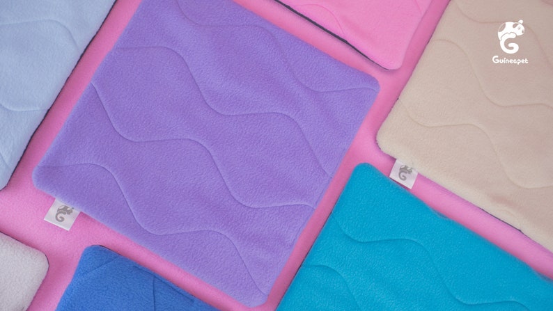 guineapet_fleece_liners_bedding_pee_pads_custom_standard_c&c_cage_waterproof_mat_absorbent_guinea_pig_hedgehog_rabbit_chinchila_sugar_glider_comfortable_durable_recyclable_reusable_soft_small_pets_high_quality_odor_free_machine_washable_12_colors