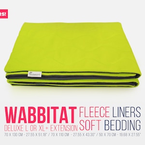 Guineapet Liners for WABBITAT enclosure. Two liners. Pet bedding for Guinea Pigs, Rabbits, Chinchillas, Hedgehogs, and other small pets