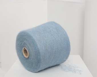 Celeste Yarn: Yak Merino Blend for Knitting, Weaving, Crochet (100g / 3.52oz)