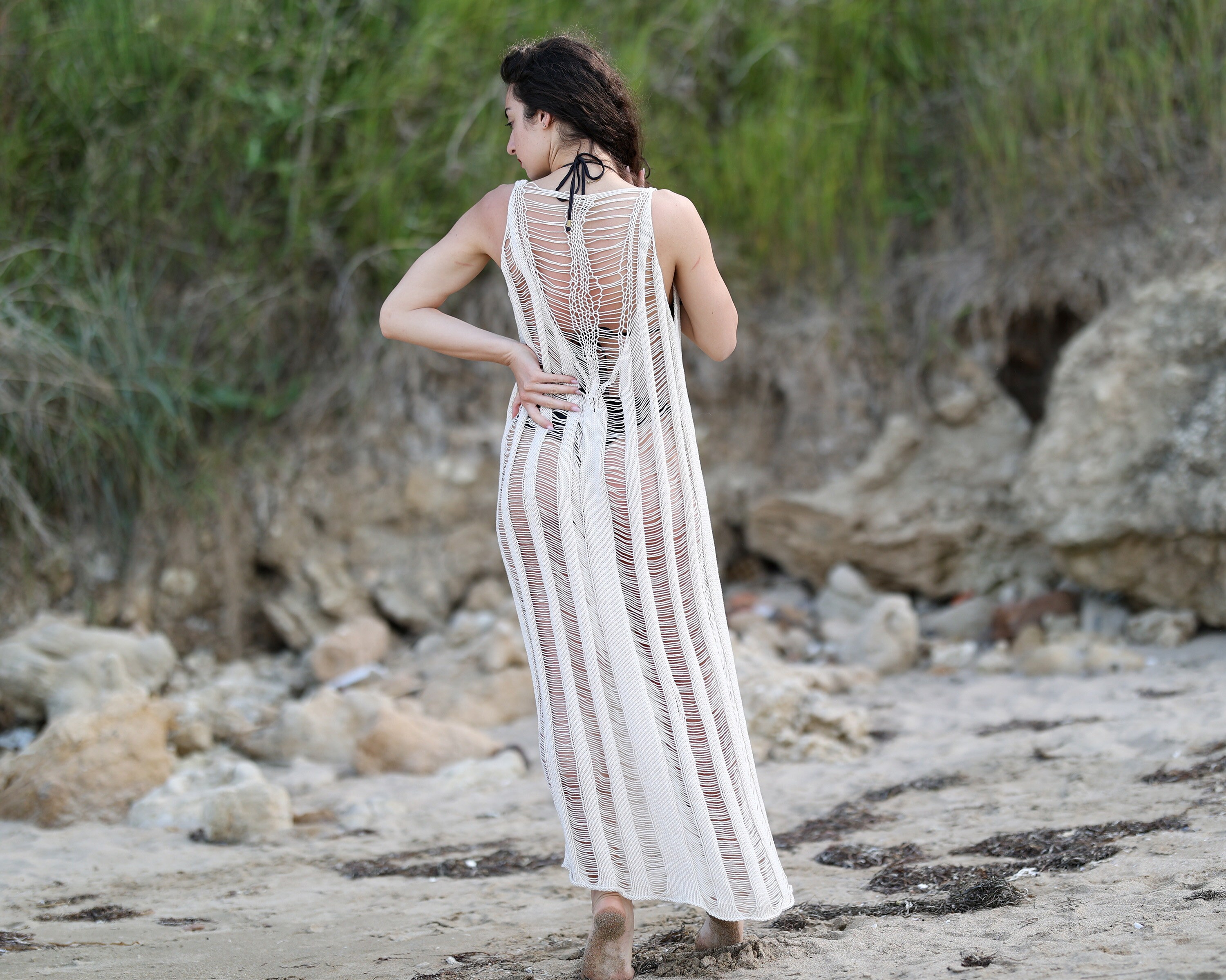 Beach Long Knit Dress main image 1