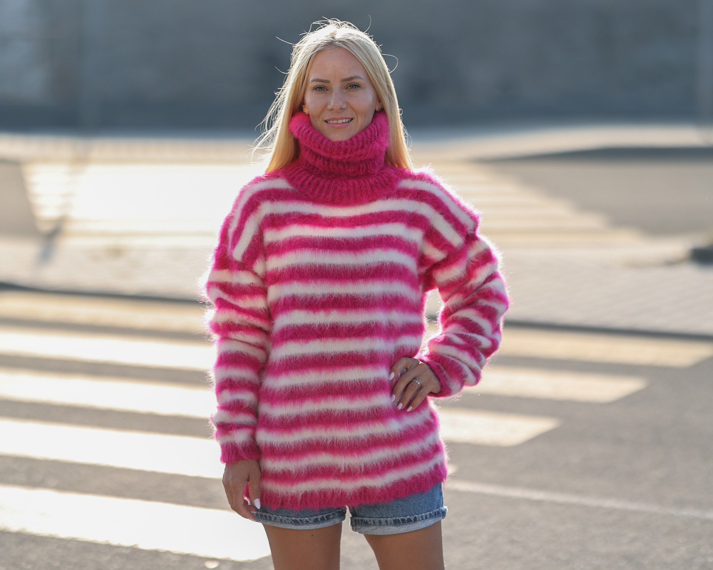 Fuzzy Alpaca Sweater main image 1