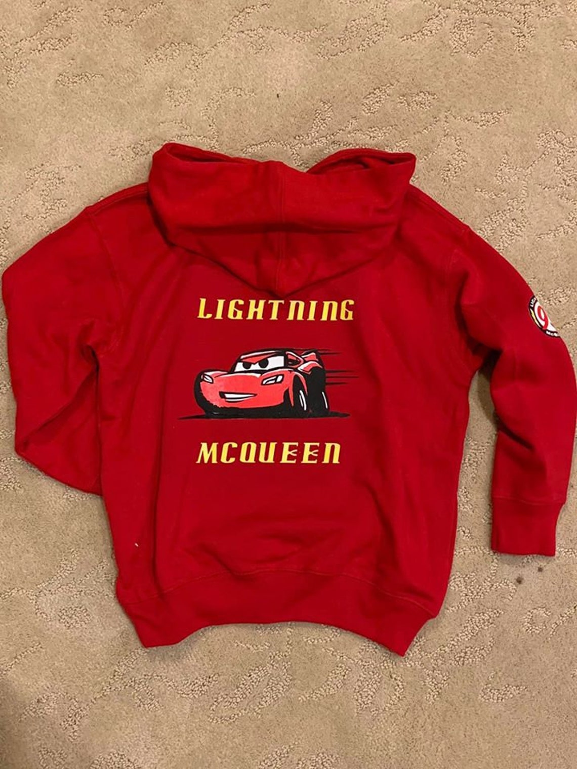 Lightning McQueen Sweatshirt Etsy