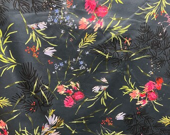 108" Cotton Backing, Meadow Floral, Botanical Wide back, Kelly Ventura, Windham Fabrics