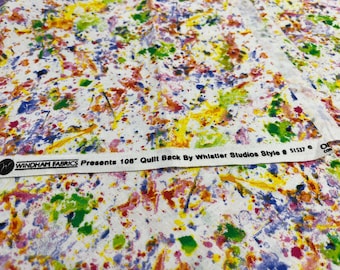 108" Quilt Back, Splatter Wide Backing, Windham Fabrics