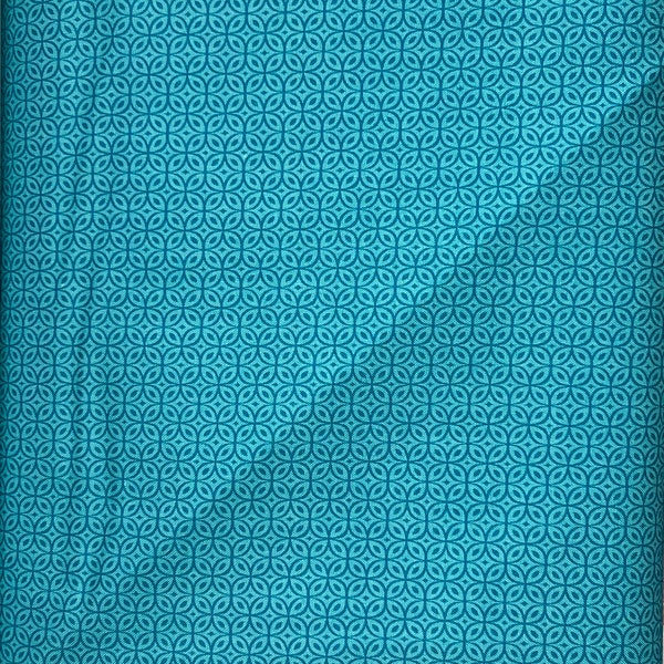 Teal Cotton Fabric, Heather Dutton, Blender Fabric, P&B Textiles