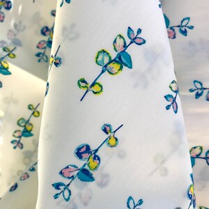 Floral Cotton, Watercolor Floral, Vines, Katie Skoog, Art Gallery Fabrics