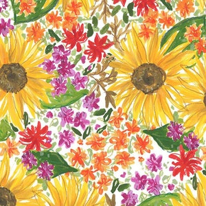 Sunflowers Floral, Dear Stella, STELLA-DCWR2177