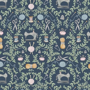 Sewing Themed Fabric, And Sew It Goes, Dear Stella, DCJ2631
